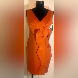 Red tag Valentino dress